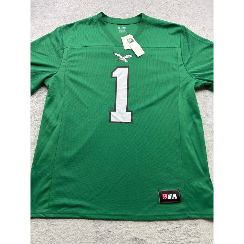 NFL Team Apparel‎ Philadelphia Eagles Jalen Hurts 1 Jersey Kelly Green Mens XL